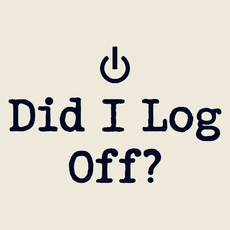 Est-ce que je me suis déconnecté ? Icône d’alimentation déconnectée