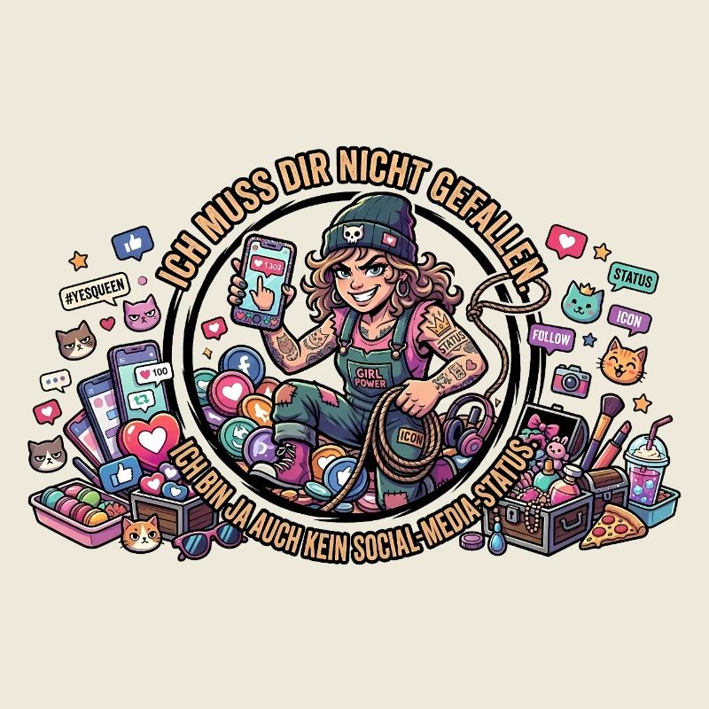 Ich muss dir nicht gefallen Social Power