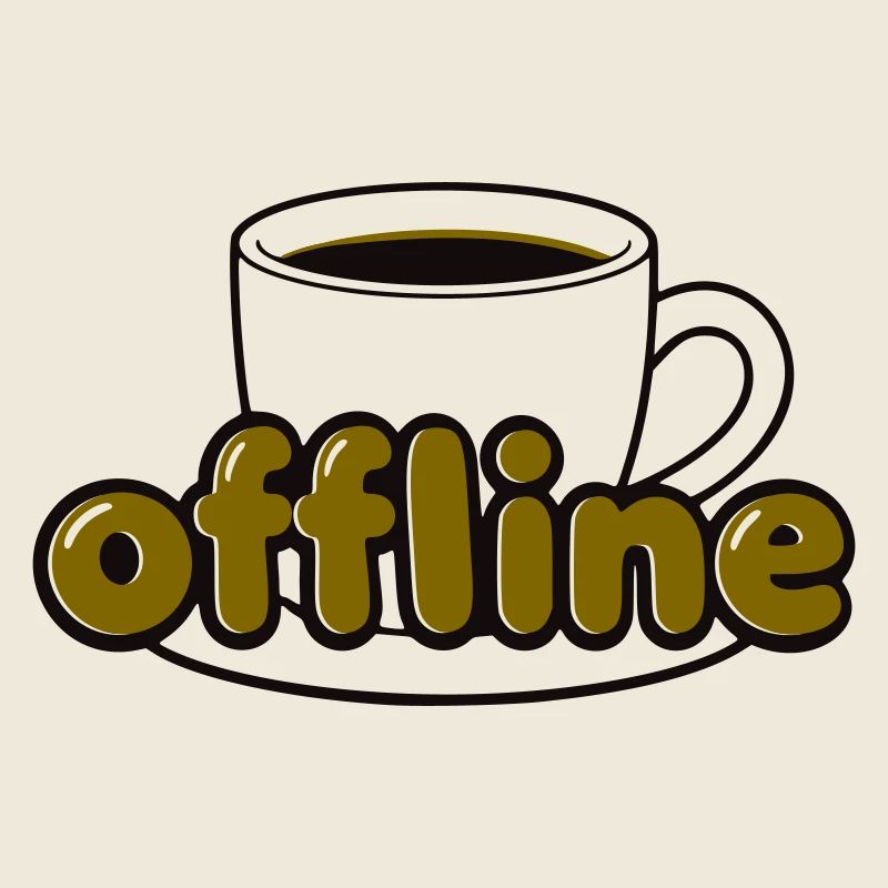 Offline Kaffeepause Icon
