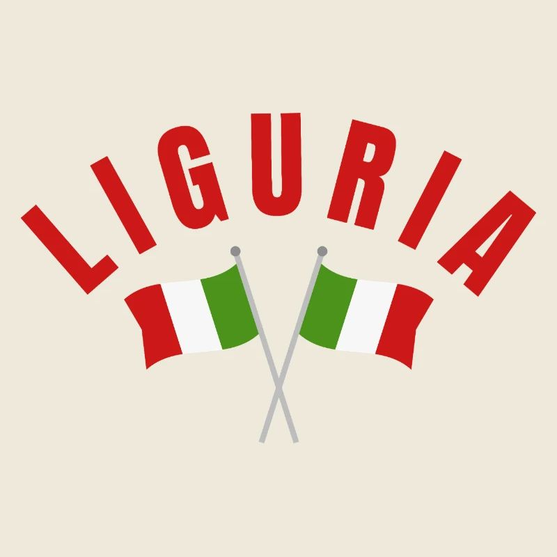 Drapeaux italiens de Ligurie