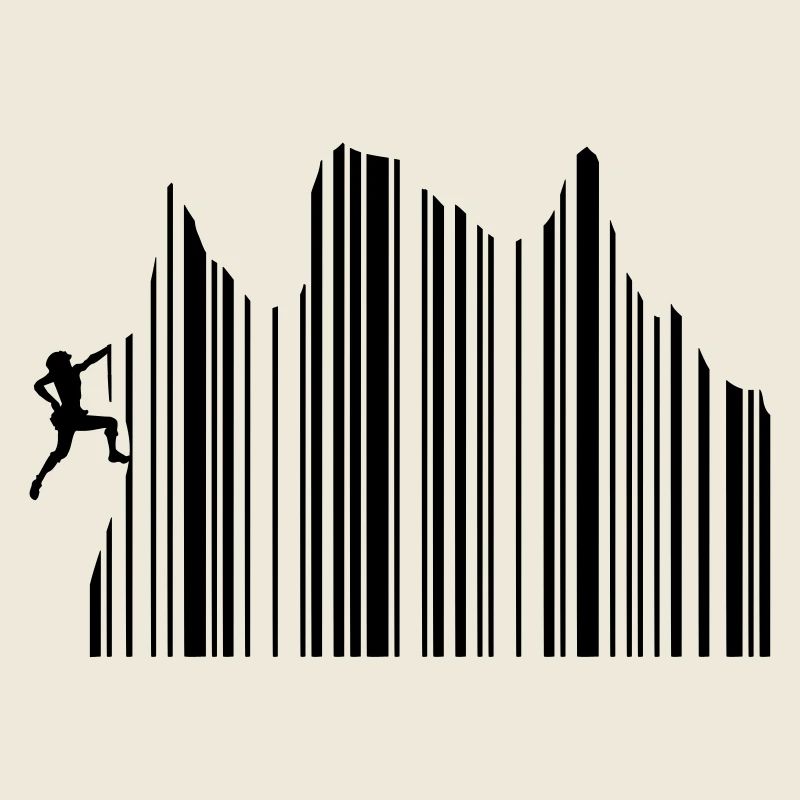 Climbing Klettern Barcode Freeclimbing 1c
