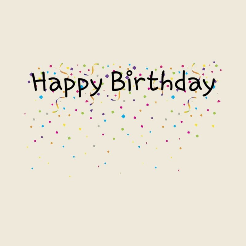 Confetti Joyeux anniversaire
