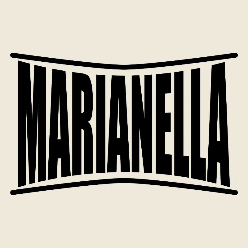 T-Shirt Name Marianella T-Shirt Geschenkidee