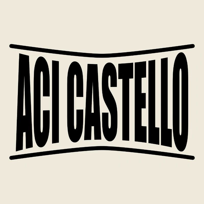 T-Shirt Aci Castello Sicilia T-Shirt Geschenkidee