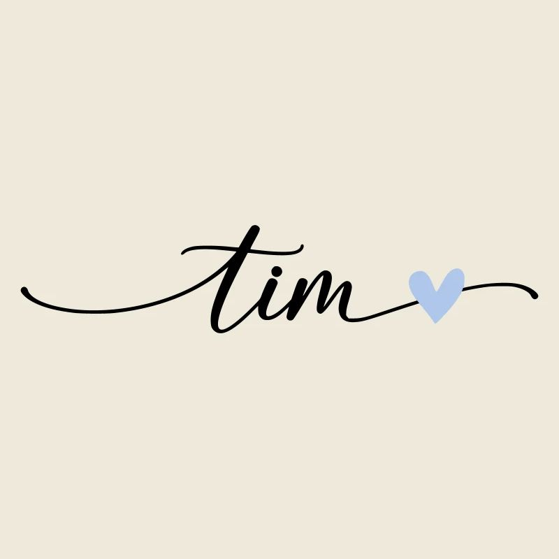 Tim Name Calligraphy Font