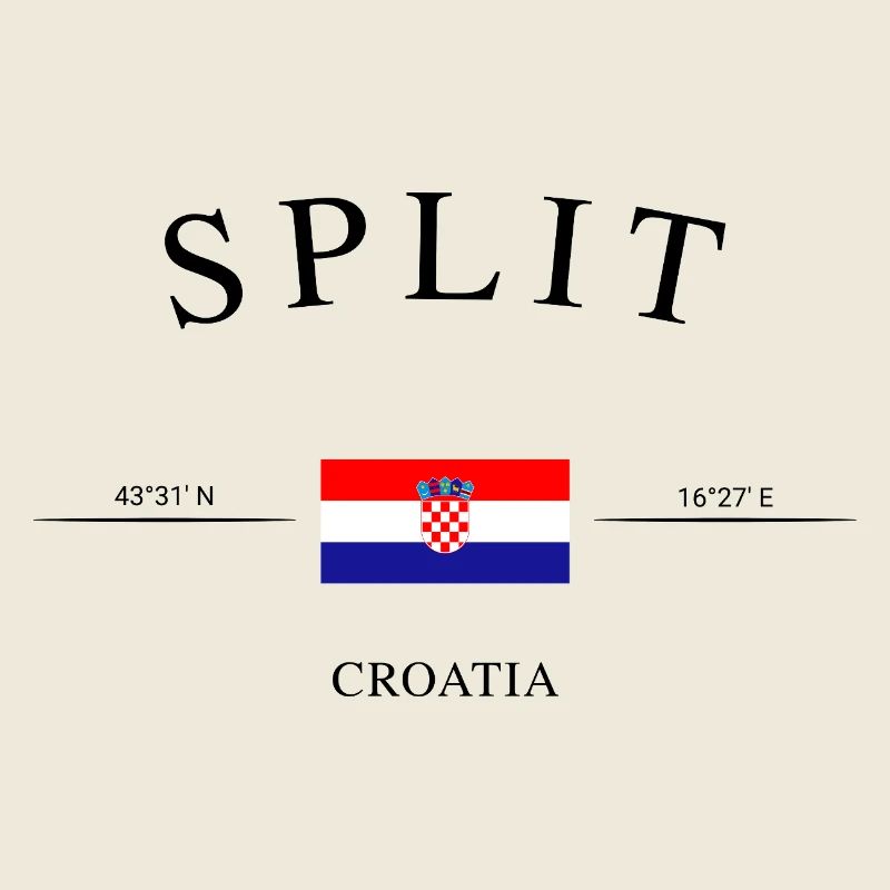 Split Croatia – Holiday Souvenir & Gift
