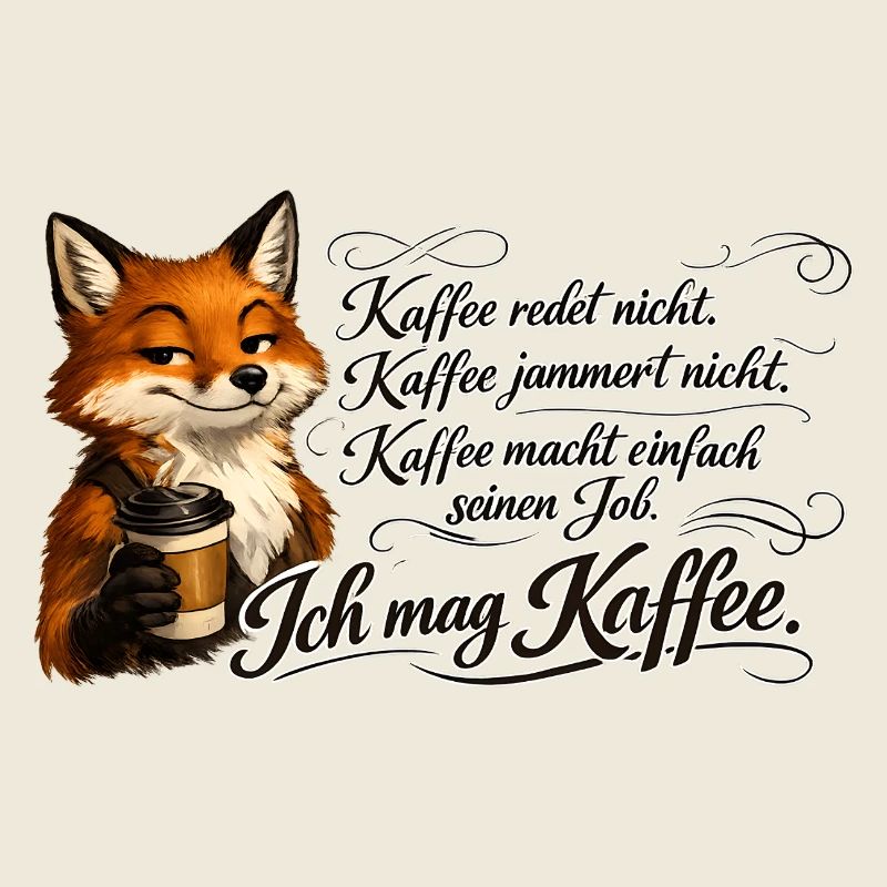 Kaffee Redet Nicht Kaffee Jammert Nicht Spruch