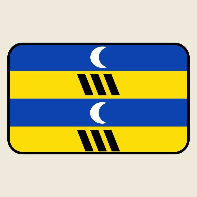Ameland-Flaggenlogo – Inselkleidung