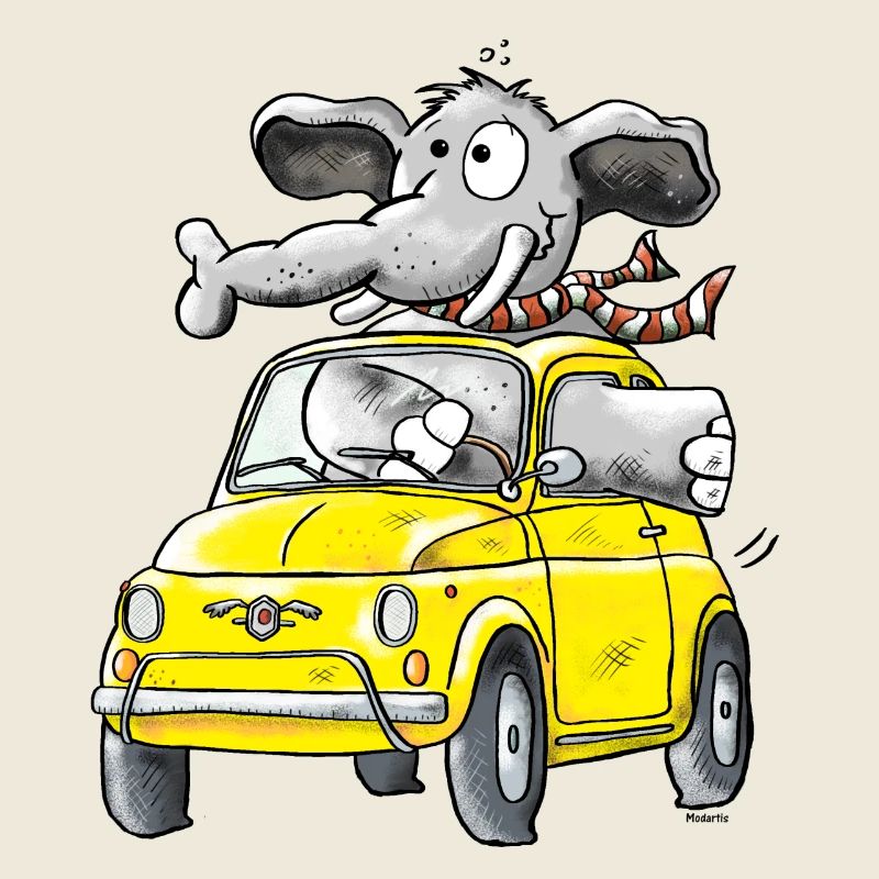 Elephant Voiture - Oldtimer