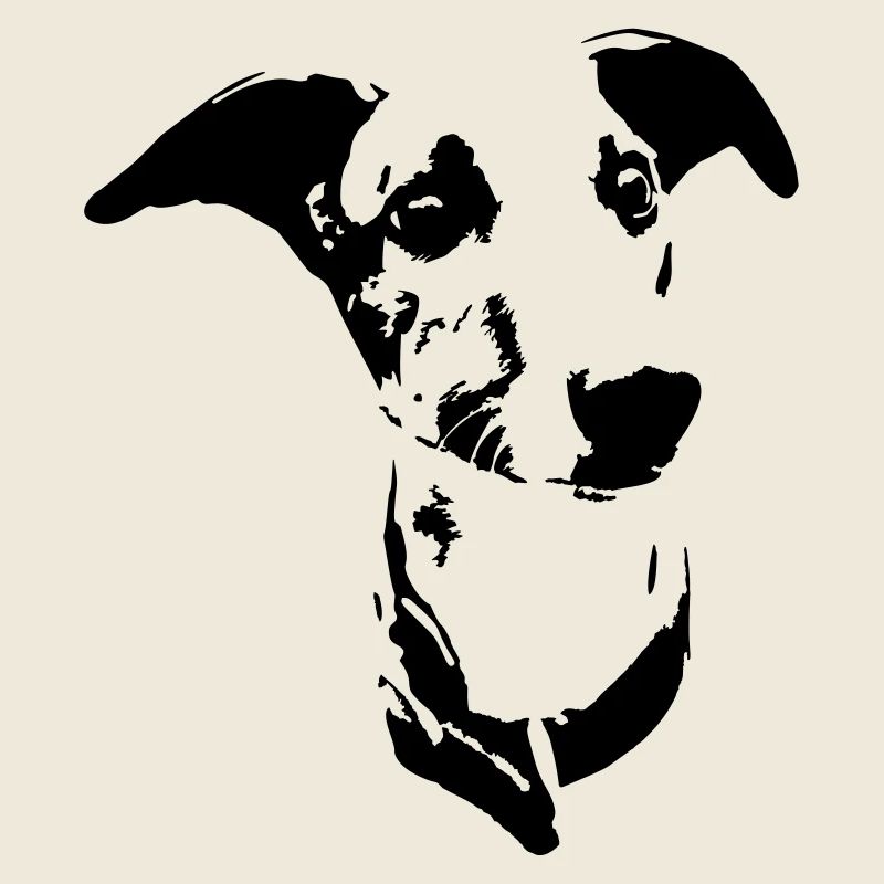 Tête de whippet