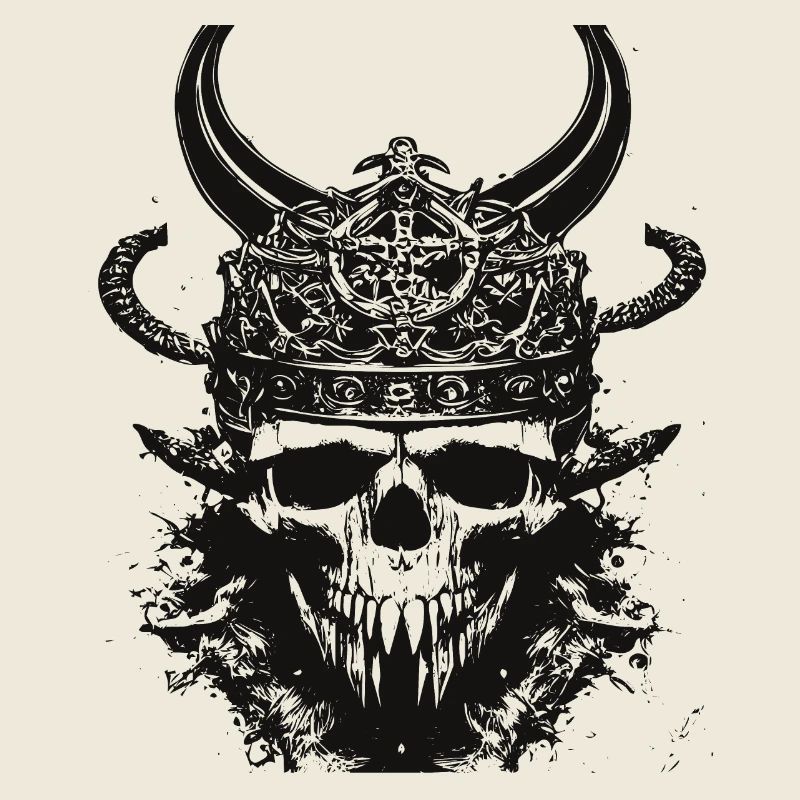 Viking Skull Valhalla Viking