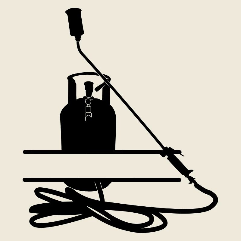 Dachdeckerfirma Monogramm transparent