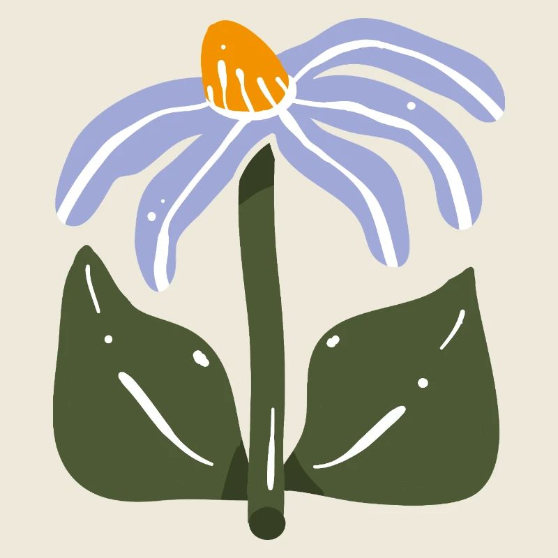 Stylized Wildflower