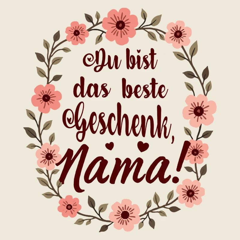 Du bist das beste Geschenk Mama !