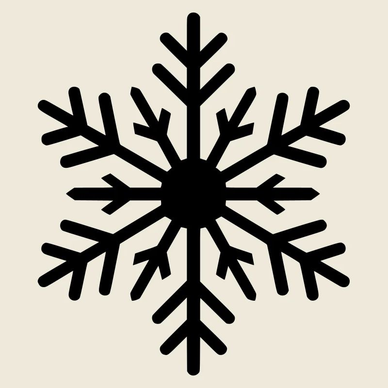 Flocon de neige, cristal de glace, couleur variable