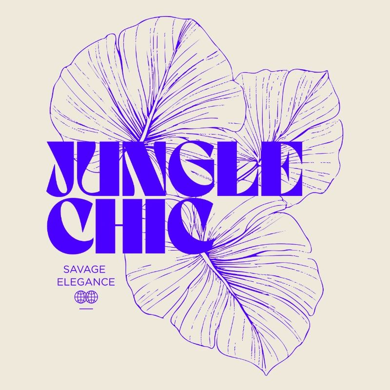 Lebendiges botanisches Monstera-Blatt-Design