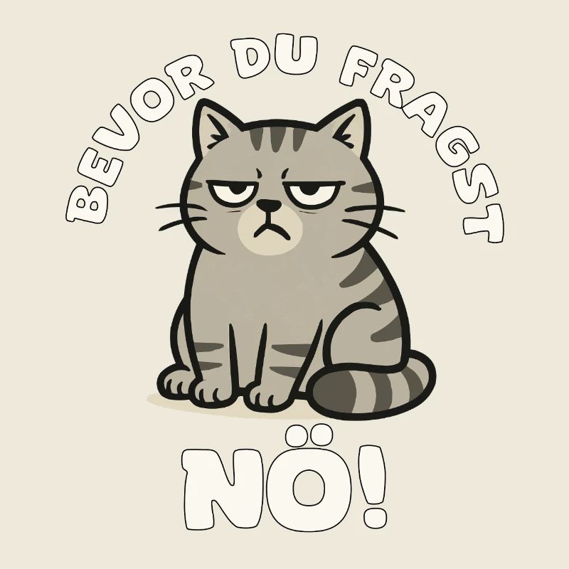 Grim Cat No Before You Ask