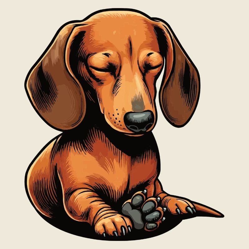 Teckel, Propriétaire de teckel, Amoureux du teckel, Teckel