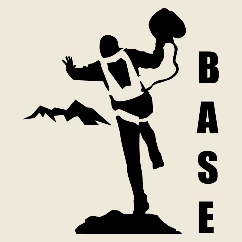 BASE jumping