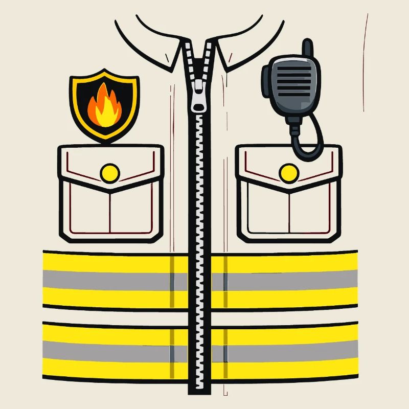 Firefighter Costume Replacement Funny Gift