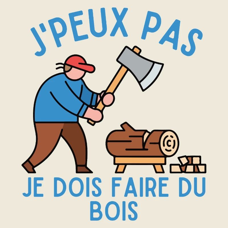 Ich kann nicht, ich muss Holz machen