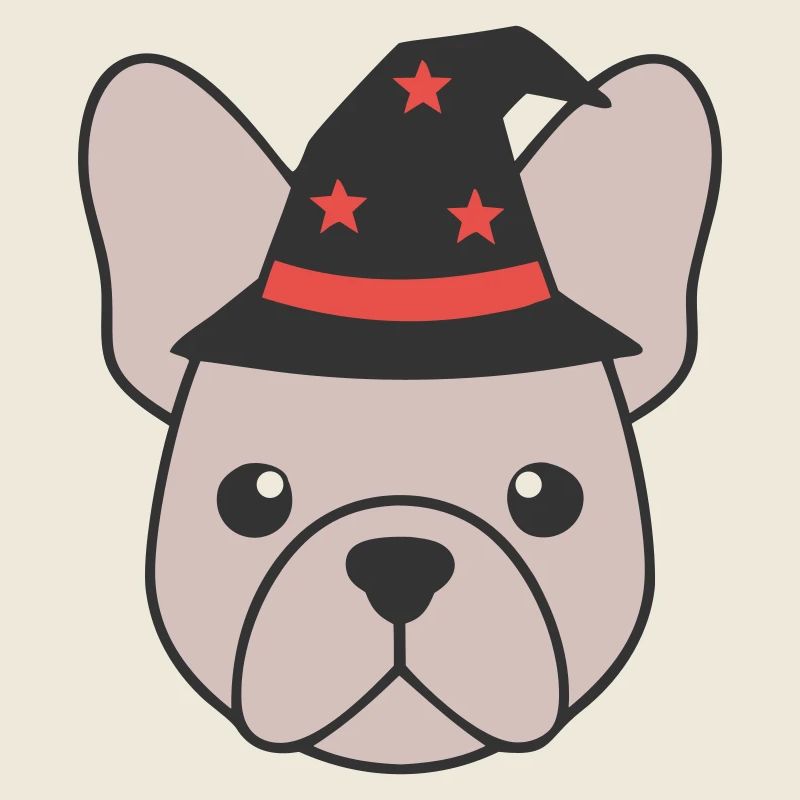 Frenchie Wizard Hat Magic