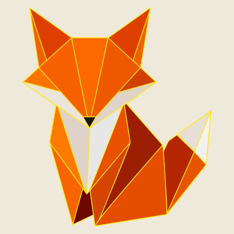 Fuchs Polygon Geometrie Design 