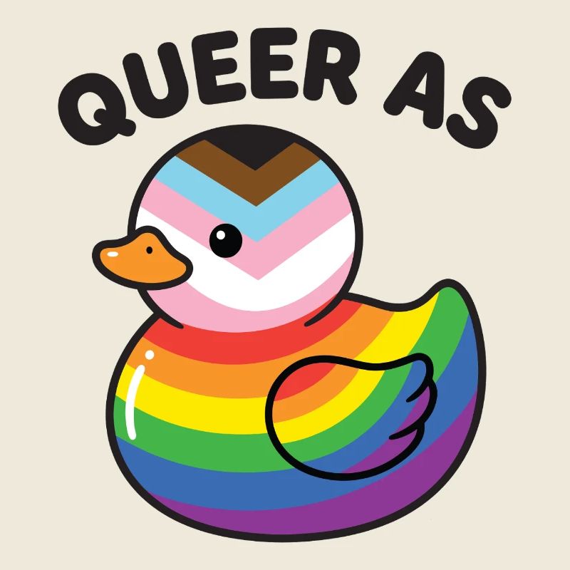 Pride Month LGBT -  Queer as Duck