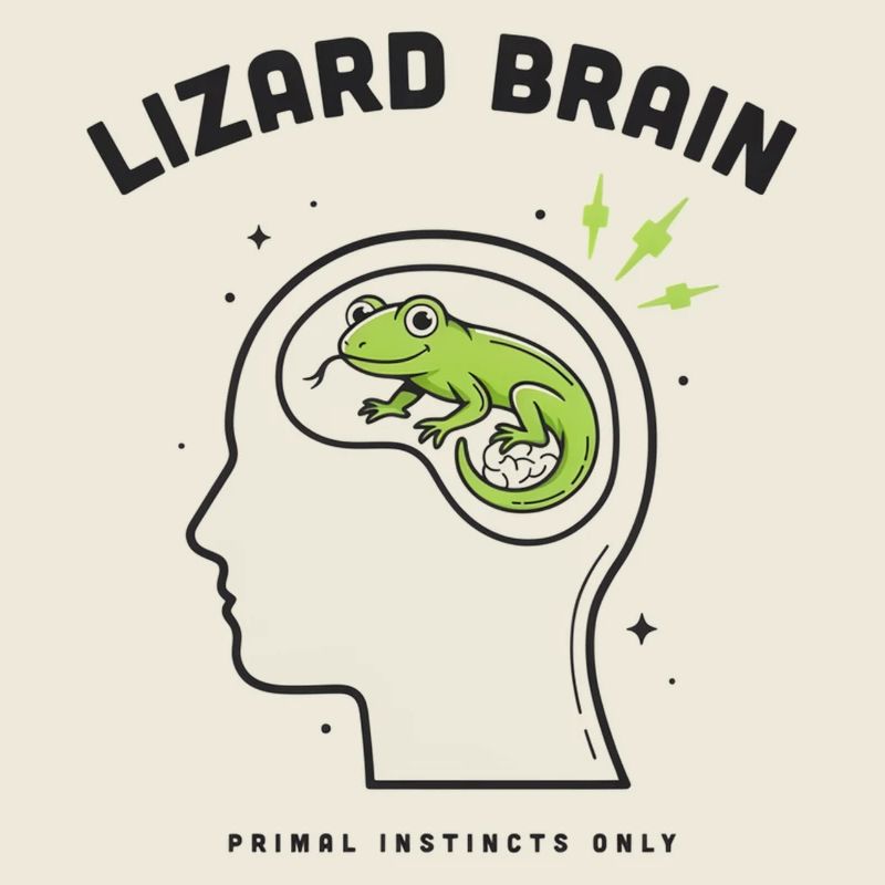 Lizard Brain Lizard Profile Brain Psychology