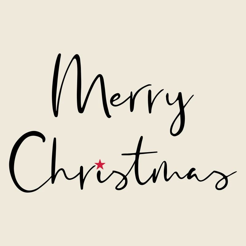 Joyeux Noël cadeau étoile Noël