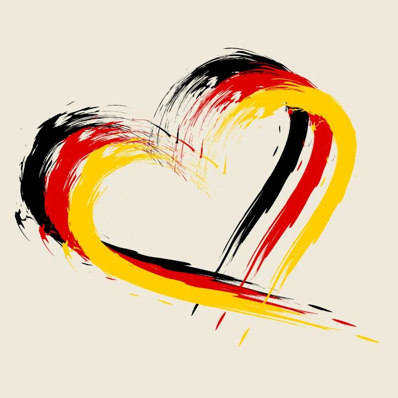 Drapeau de couleurs de l'Allemagne