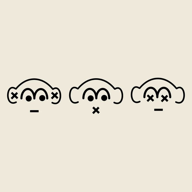 les trois singes