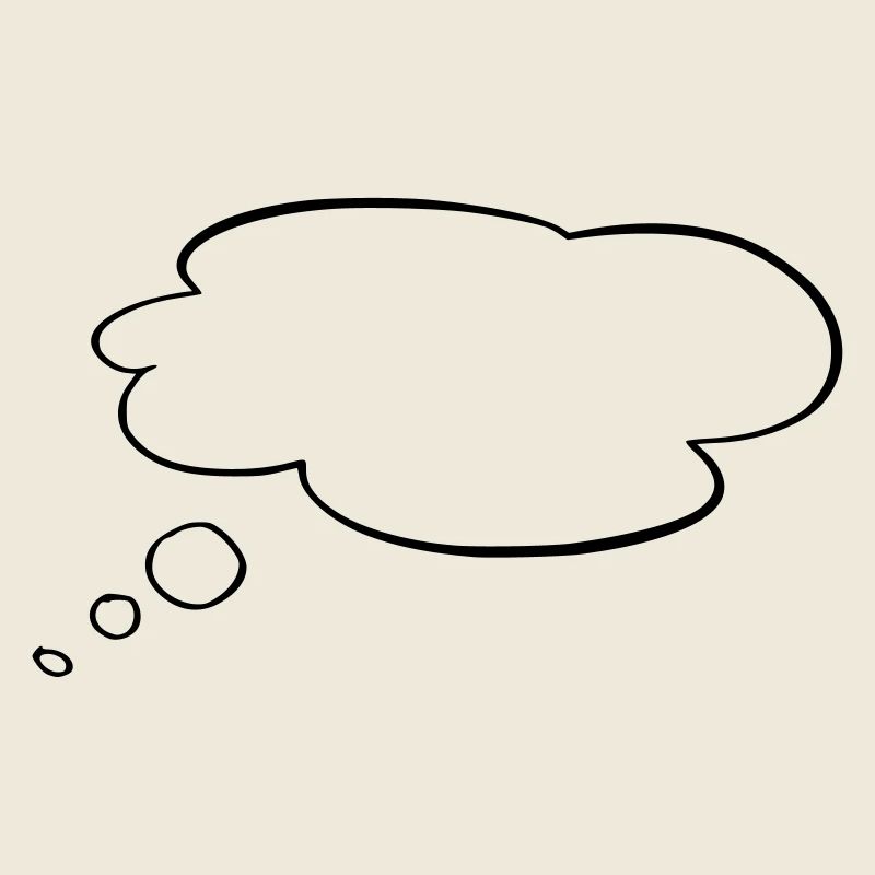 Thought bubble