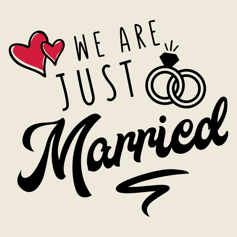 we are just married