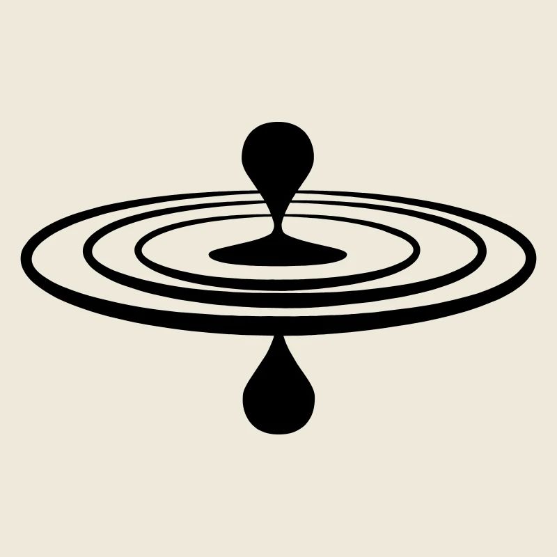 Drop Wasser Achtsamkeit Logo