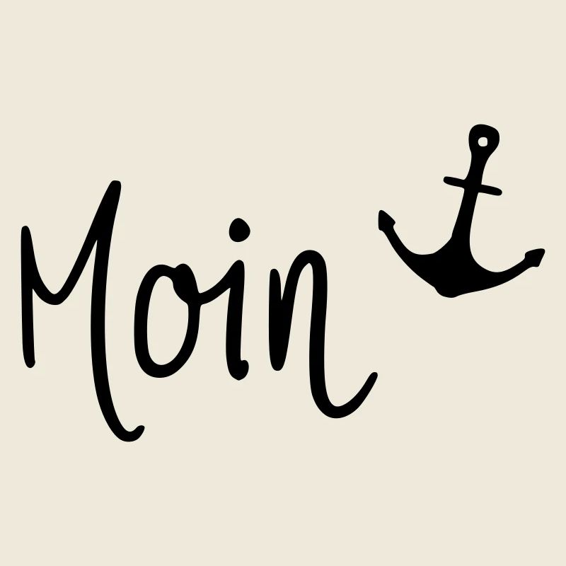 Moin mit Anker