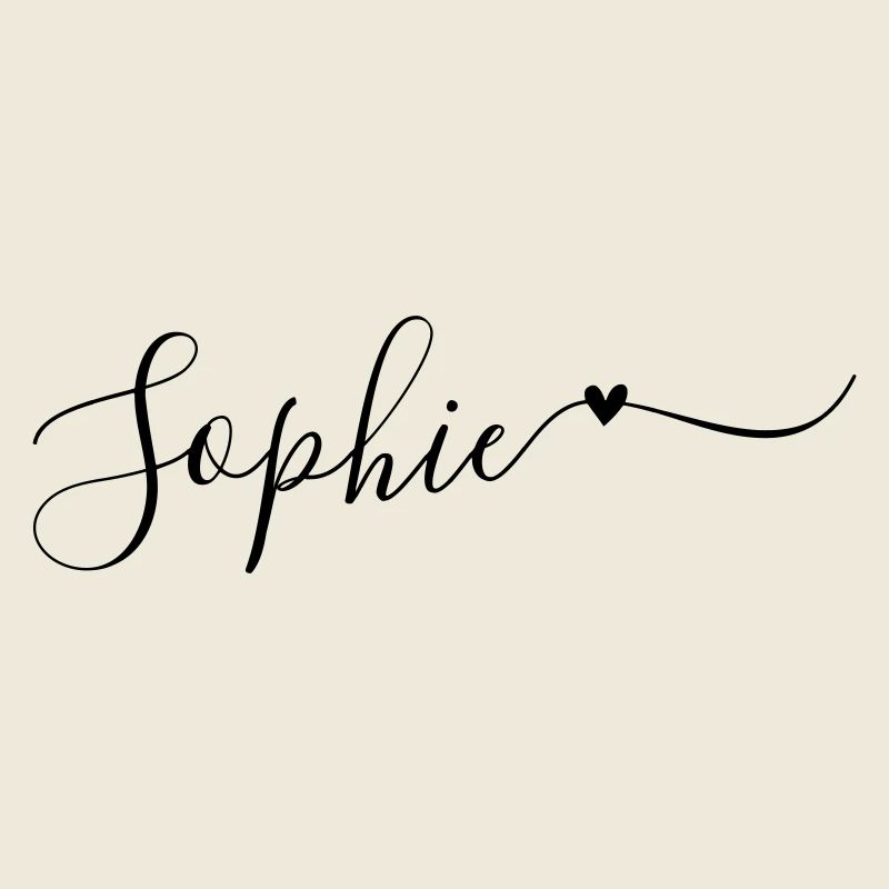 Sophie Surname First Name Decorative