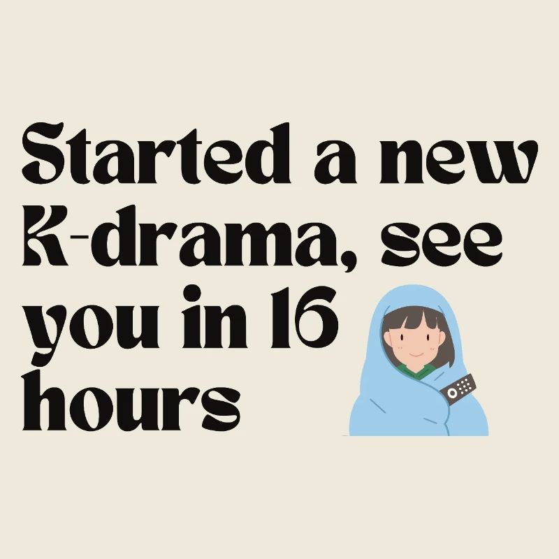 Start eines neuen K-Dramas See You in 16 Hours Merch