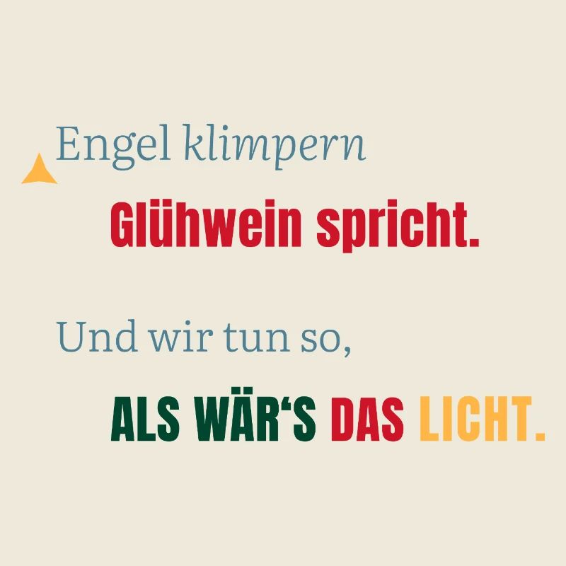 Engel, Glühwein & ein bisschen Licht. (dunkel)
