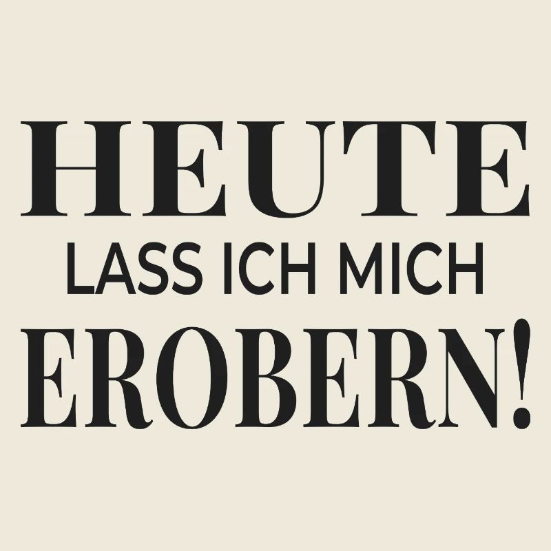 Today I let myself be conquered!