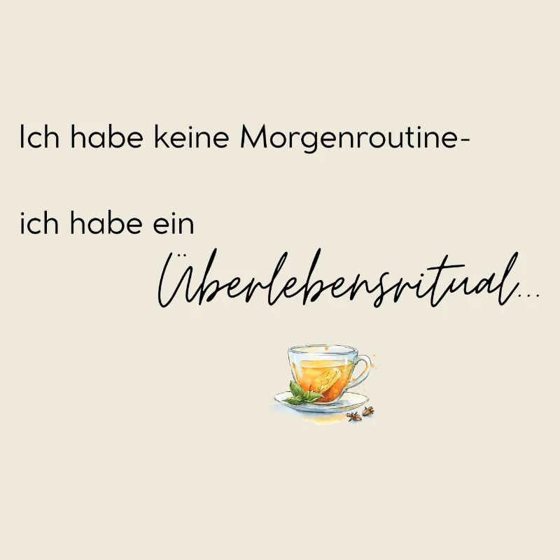 LIEBEVOLL Morgenroutine Tee