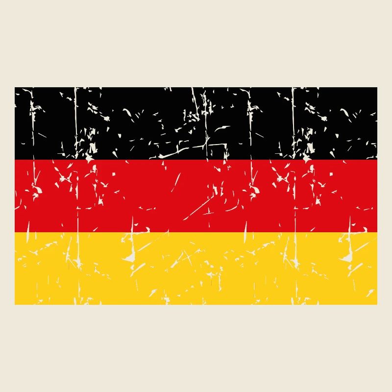 Drapeau de l’Allemagne Vintage