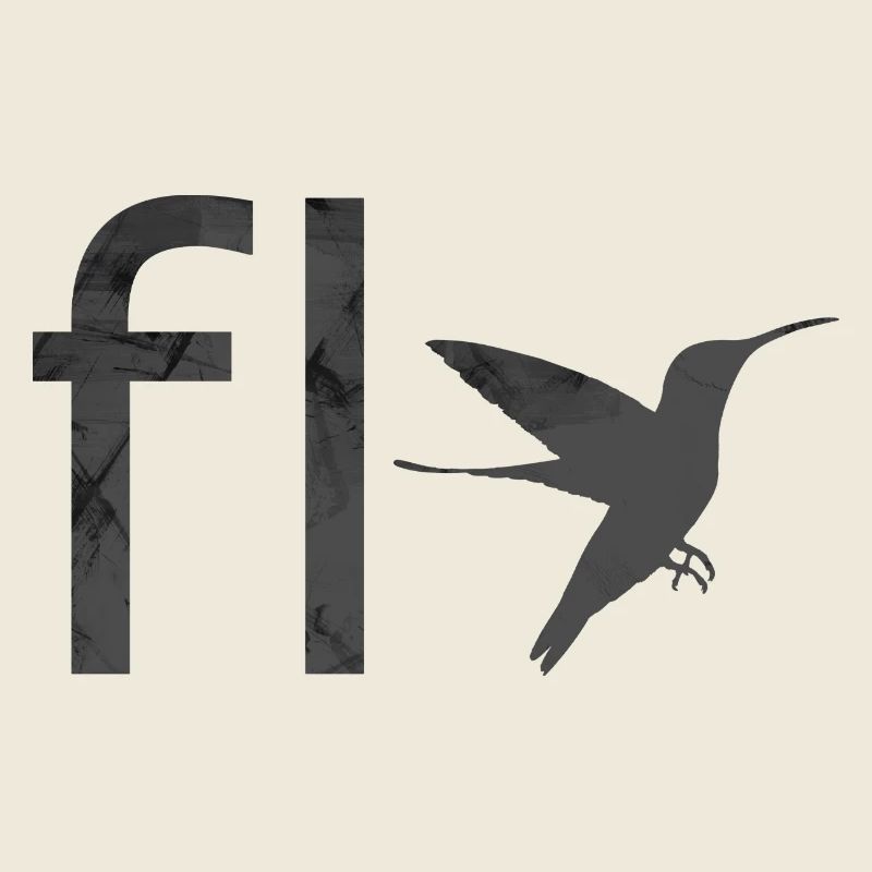 Clever typography design! Vogel Deisgn