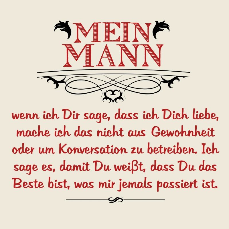 Mein Mann - Geschenk
