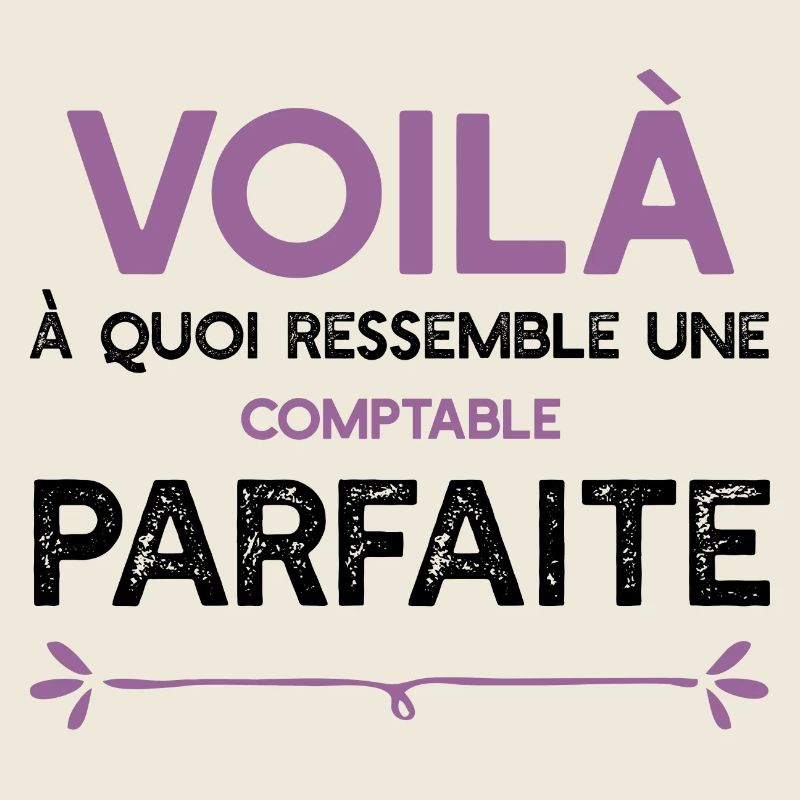 Une Comptable parfaite cadeau