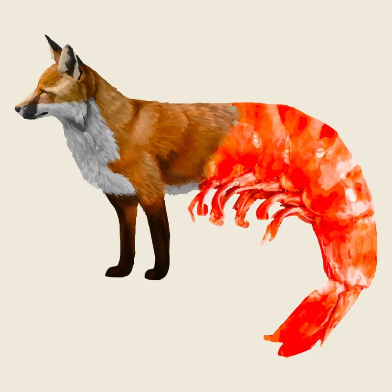 Fuchs-Shrimp-Mischung