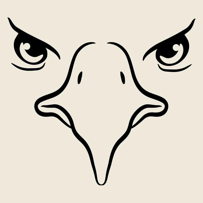 Eagle bec oiseau Eagle eyes