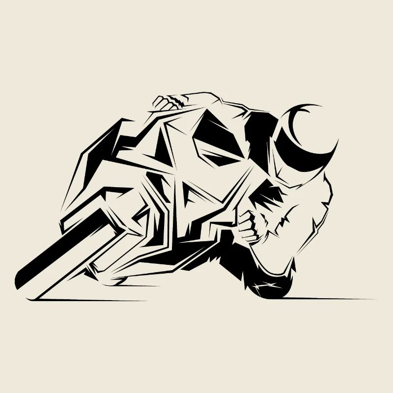 motorcycle biker racing icon icon icon logo