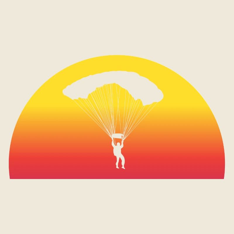 Adventurous Skydive Sunset