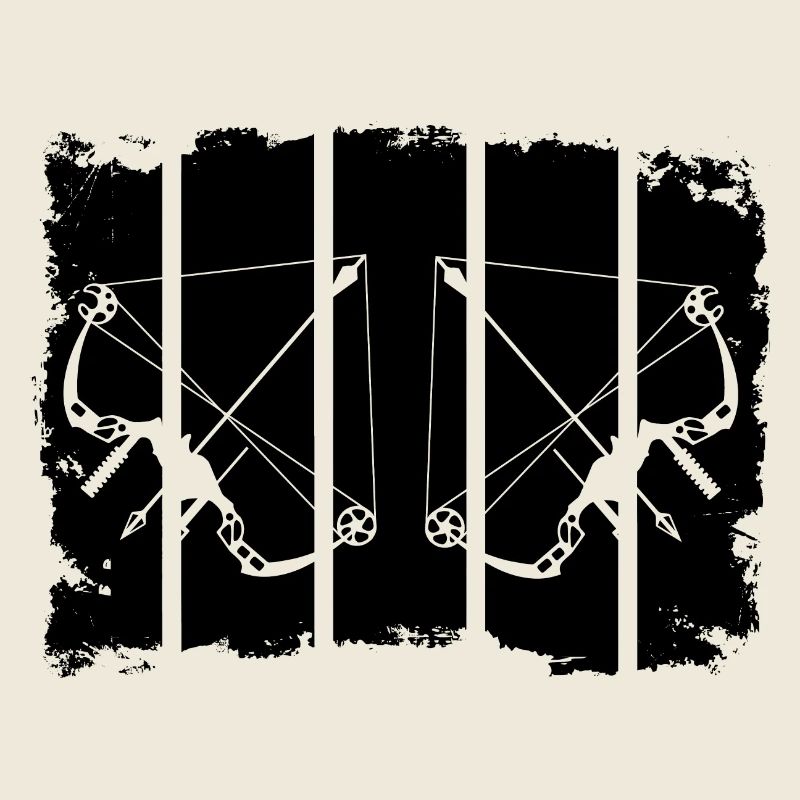 Archery Composite Bow Retro Stripes